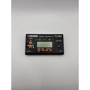 Boss Guitar Digital Tuner And Metronome Model TU-80 - 18